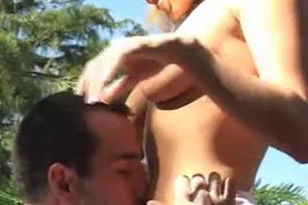 Assfucked Poolside
