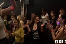 Tons of group sex on the dance floor - video 3