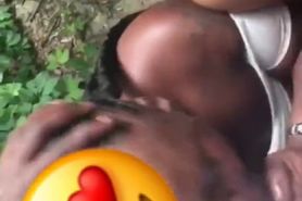 2 best Friend Thots Sucking Dick in the Woods