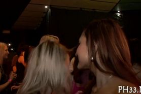 Tons of group sex on dance floor - video 25