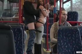 MOFOS - Public Sex City Bus Footage