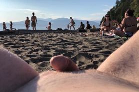 Tiny Cock On Nude Beach Legs Spread - Cfnm Sph