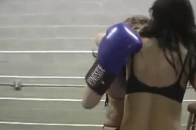 Sybil Starr vs Sophie boxing with facesitting finish