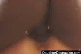 Young teen daughter groupfucked hard - video 4