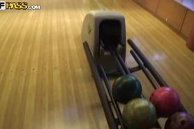 WTF Pass - Hot amateur couple in the bowling club