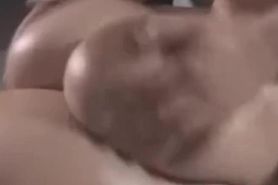 pregnant bbw oiled huge gigantic boobs fondling