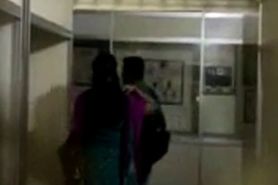 indian student kiss with boyfriend