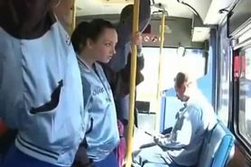 Jenny Anderson groped fingered fucked and love it in  a bus