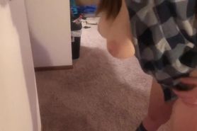 Entitled Gorgeous Teen Brat Fucked Over Every Inch Of the House