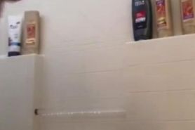 Hot Blonde Girl Fingering Her Wet Pussy In Tve Shower On Periscope