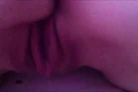 Squirting pussy fucked - closeup