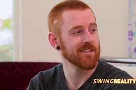 Husband wishes to see the slut that lives inside his wife at swing party