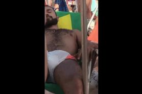 Dick Pulsating In Crowded Beach Xposed