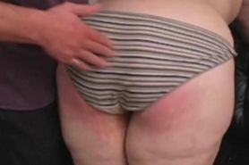 Good Spanking For BBW Bad Girl Doing Differently