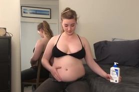 Big bloated belly