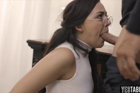 Troubled virgin fucked by an older social worker dude