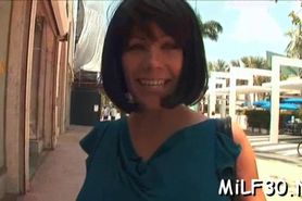 Sexy mature sunny day with large natural tits fucked well