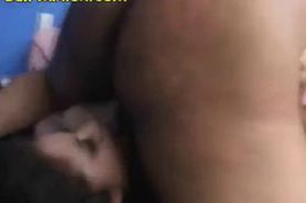 Sexy Latina Babe Oral with Chubby Guy
