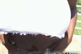 Busty black slut gives amazing part5 - video 1