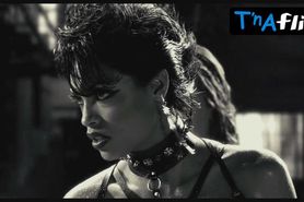 Rosario Dawson Thong Scene  in Sin City