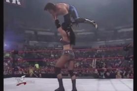 Women Wrestlers lifting men Overhead