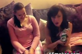 smoking lesbians