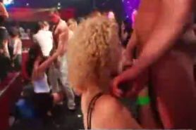 Drunk Girls Fuck Strippers at Party