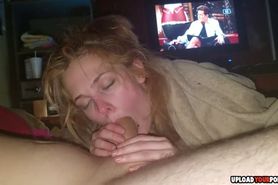 Dick Craving Girl Enjoys Giving A Great Blowjob