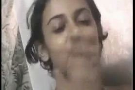 Lovely Indian girl making out with her man