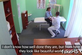 Fake hospital hosts a wild sex action - video 4