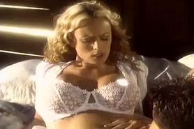 Busty blonde StormyD has hot sex.