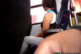 Flashing My Cock On The Bus