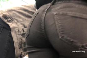 Perfect Slim Thick Teen Jeans Ass