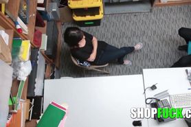 Thief Girl Was Busted And Fucked - SHOPFUCK