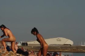 ENF Nude Beach Wake Up Surprise
