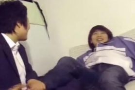 tickle chinese student feet 2