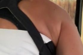 Public anal screw waiting for tow truck (part 2) anal creampie