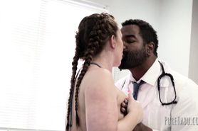 Black doctor destroys teenage asshole
