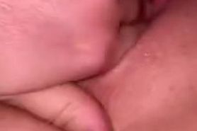 Using 3 fingers on my tight 19 y/o virgin pussy