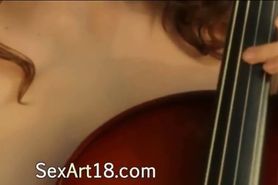 The sexiest cellist model in the world - video 7