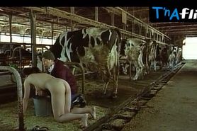 Ryoko Asagi Breasts,  Bush Scene  in A Lonely Cow Weeps At Dawn