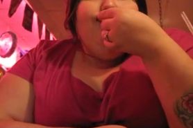 SSBBW Eating and Getting Fatter
