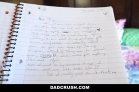 DadCrush - Learning How to touch herself from Step-dad