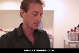 FamilyStrokes - Pervert Step-Dad Obsessed With Daughters Panties