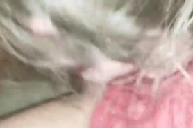 Slut pawg takes bbc while sucking boyfriend fat dick