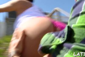 Big ass gets fucked with a toy - video 6
