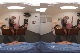 VR BANGERS Determined Sexy FBI Agent Force You With Her Wet Pussy VR Porn