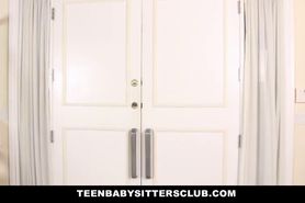 MyBabySittersClub - Pale Skinned BabySitter Punished by Homeowner