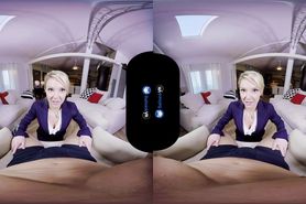 BaDoinkVRcom Blonde Escort Lady Laura Bentley Has VR Show 4U