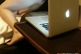 Husband films wife sex chatting with stranger on webcam